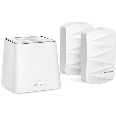 Repetidor WiFi Mesh AC1200  Cobertura Total con 1 Master y 2 Extensores