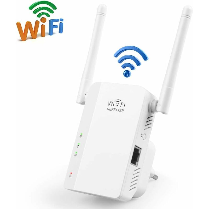 

Repetidor WLAN Amplificador de señal WLAN multifunción de 300 Mbps, punto de acceso inalámbrico de 2,4 GHz con función WPS Cumple con IEEE802.11n / g