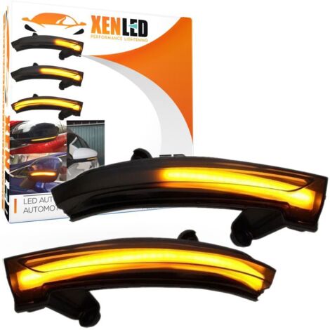 Répétiteurs RÉTRO LED DYNAMIQUE DÉFILANT Clio 5 Clio V - Renault - Clignotant - Homologué ECE