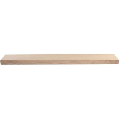 Repisa Madera De Hevea 120X20X5
