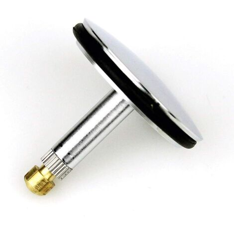 Replacement adjustable bath wedge plug for sink with 8mm diameter stem and 43.5mm diameter cover