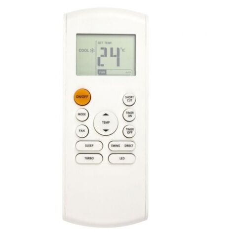 Replacement Air Conditioner Remote Control with LED Backlight for RG57B-BGE LOY
