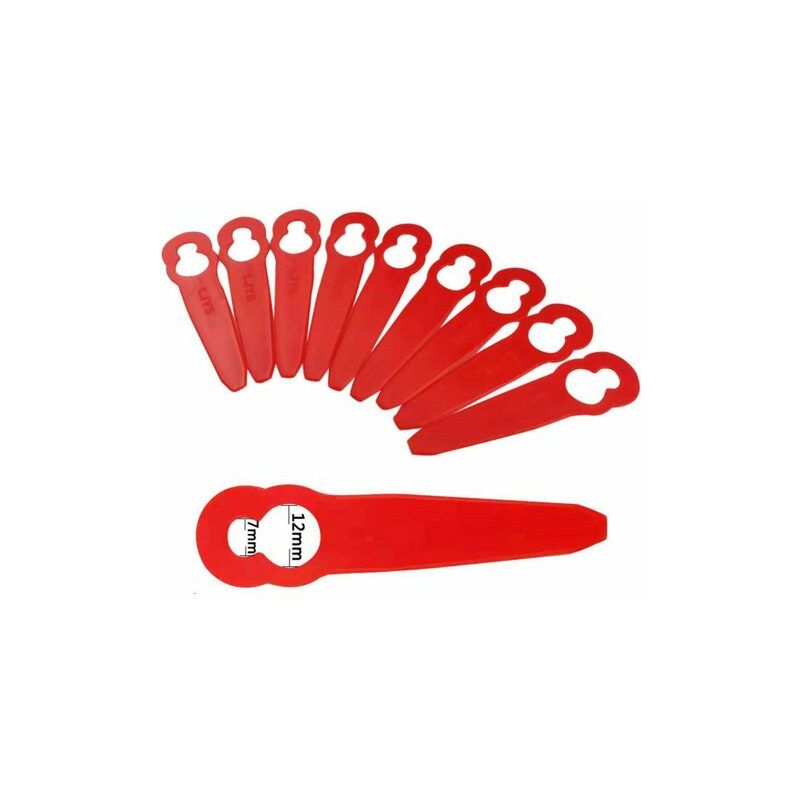 Replacement Blade Set, Plastic Replacement Blades For Lawn Mower Blades