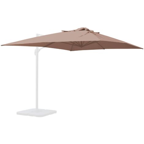 Replacement canopy for 3x4m parasols, St Jean de Luz, Beige-brown