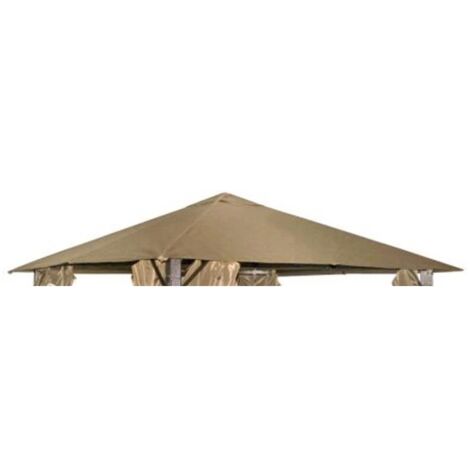 Replacement Canopy for Venice Gazebo - Mocha