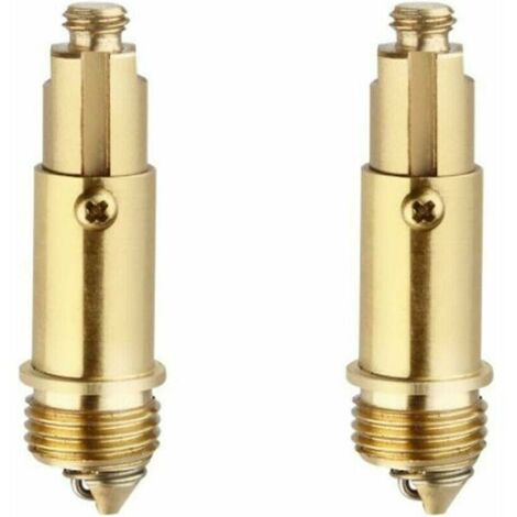 Replacement Drain Bolts betterlife,Bouncer Core Drain Easy Spring Mechanism Basin Stopper Replacement Part Bathroom Clack Pop Up Stopper for Most Sink Plugs