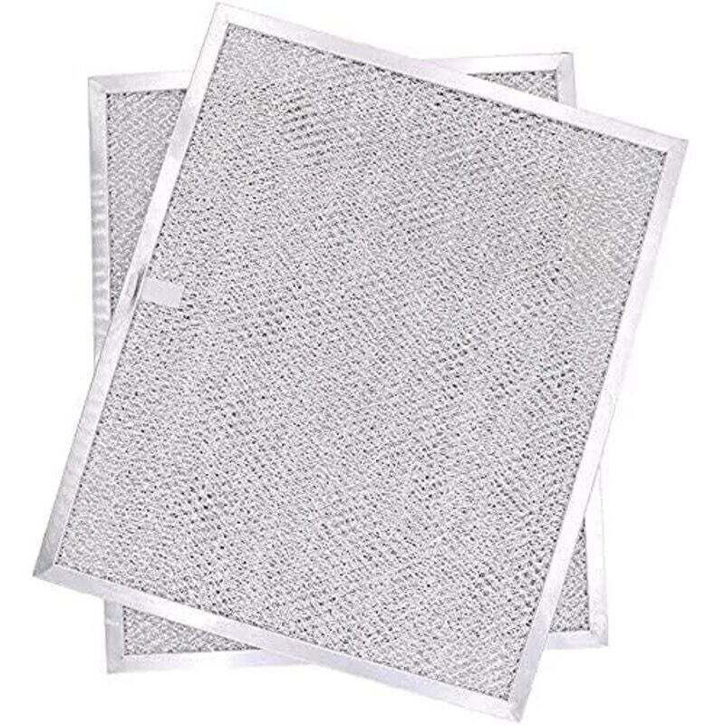 Replacement filter for cooker hood 99010299 11-3/4" x 14-1/4" x 3/8" for NuTone Allure WS1 QS2 and Broan QS1 30" cooker hoods (2-pack)