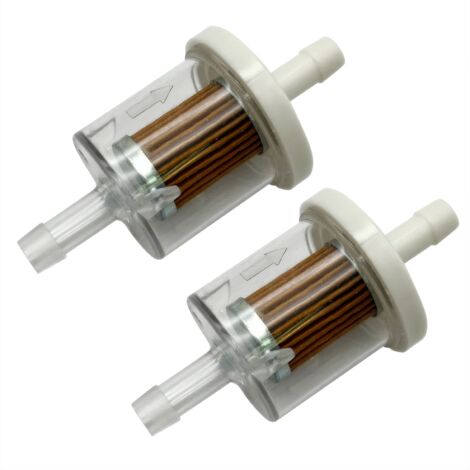 Replacement Fuel Filter for Briggs Stratton 691035, 40 Micron Fuel Filter 1/4" Inline Fuel Filter Compatible with Kawasaki FH430V