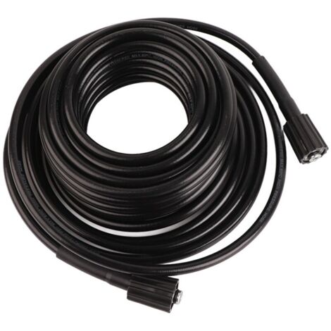 Replacement hose extension for M22 pressure washer, black, 15 m