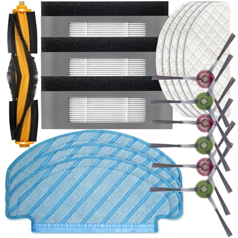 Replacement kit for Ecovacs Robotics Buddy Accessory for Ecovacs DEEBOT OZMO 950 920 Pack of 5