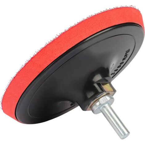 Replacement pad for 12.7 cm hook and loop orbital sander