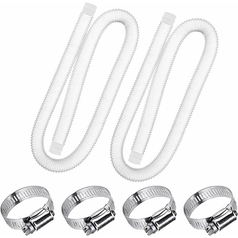 Replacement Pool Hose 1.25 Diameter For Above Ground Pools, Swimming