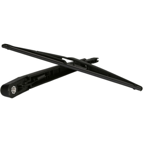 Replacement Rear Wiper Arm and Blade For Mercedes Benz ML Class R Class GL Class GLK Class Citroen C1, Model: Black 18 JJSHL2VGX
