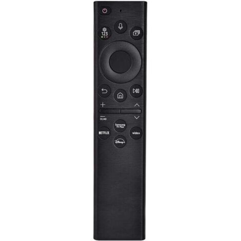 Replacement remote control with voice control for Samsung TVs.