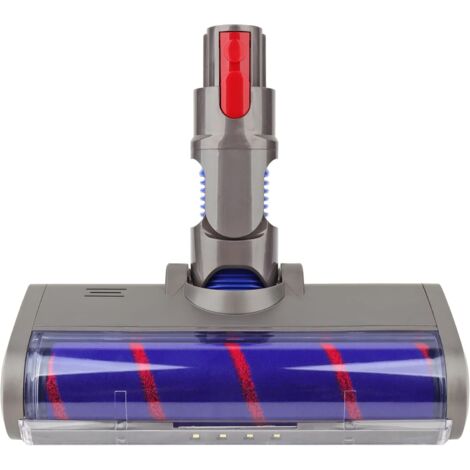 Replacement Soft Roller Cleaning Head for Dyson V7 V8 V10 V11 V15 Cordless Vacuum Cleaners Floor Brush Accessory with LED Headlights