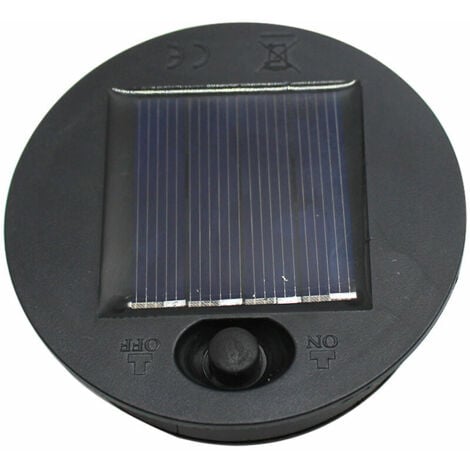 Replacement Solar LED Lantern Top Solar Panel Lamp Replacement Lights Battery Box For Outer Diameter Solar Lamp Replacement Battery