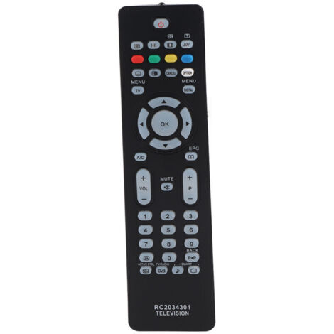 Replacement universal remote control for smart TVs RC2034301-01, for Philips