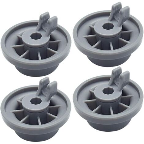 Replacement wheels for Bosch and Kenmore dishwashers (pack of 4) - 165314 - Replaces part numbers 00420198 and 420198 (PS3439123)