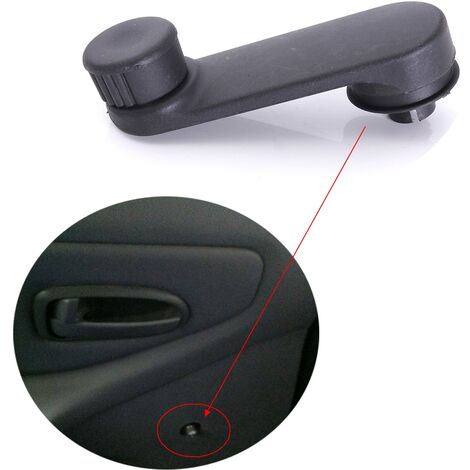 INSMA Replacement Window Winder Handle - 3500 Fits Vauxhall Vivaro 1998-2006 Black Car