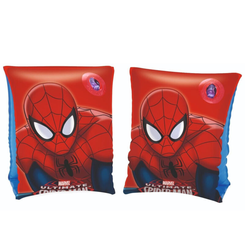 Trade Shop - Spiderman Braccioli 23X15Cm Bambini Mare Giochi Spiaggia Piscina Nuoto -