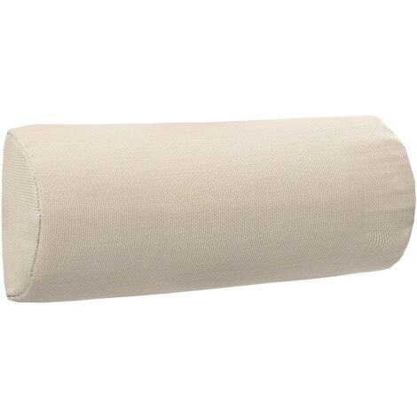 Reposacabezas de silla de jardín textilene crema 40x7,5x15 cm vidaXL