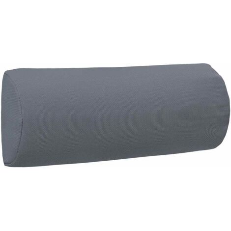 Reposacabezas de silla de jardín textilene gris 40x7,5x15 cm