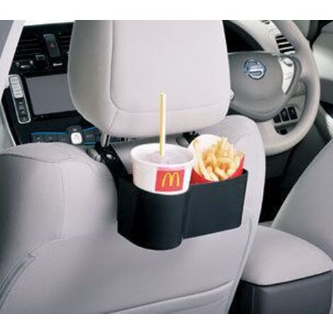 2 Pcs Organizadores para Coche -YUESEN Organizador Universal para Asiento Trasero de Coche Utensilios de Viaje y Juguetes para Niños para Comida para Bebidas para el Reposacabezas 