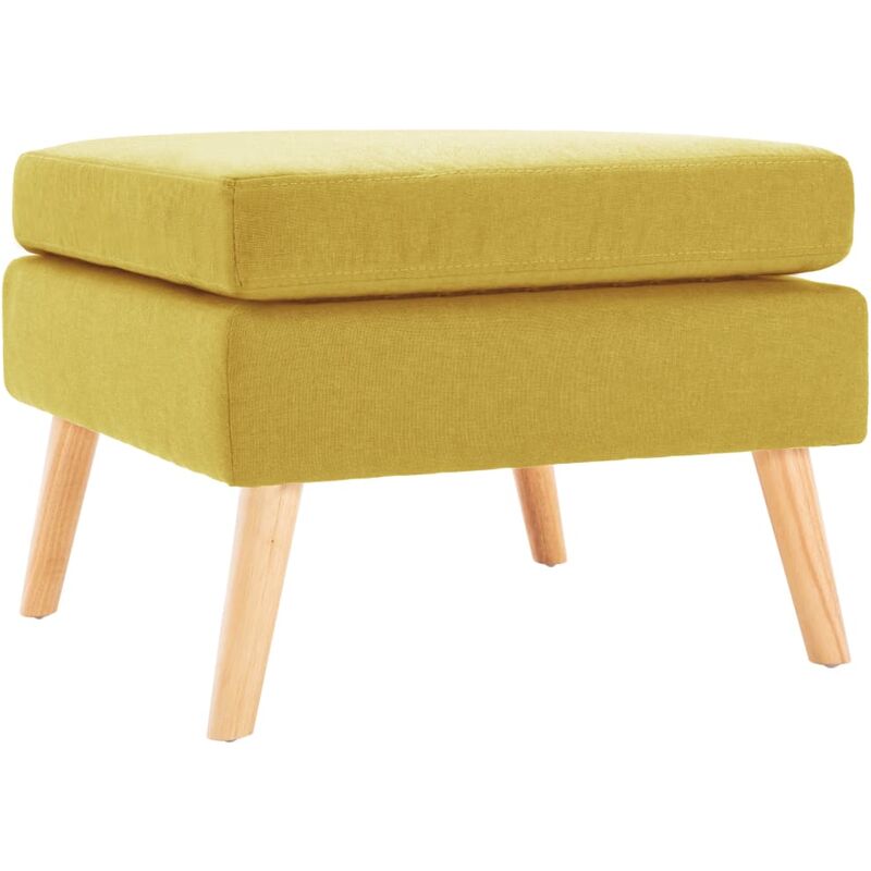 

Reposapiés de tela amarillo