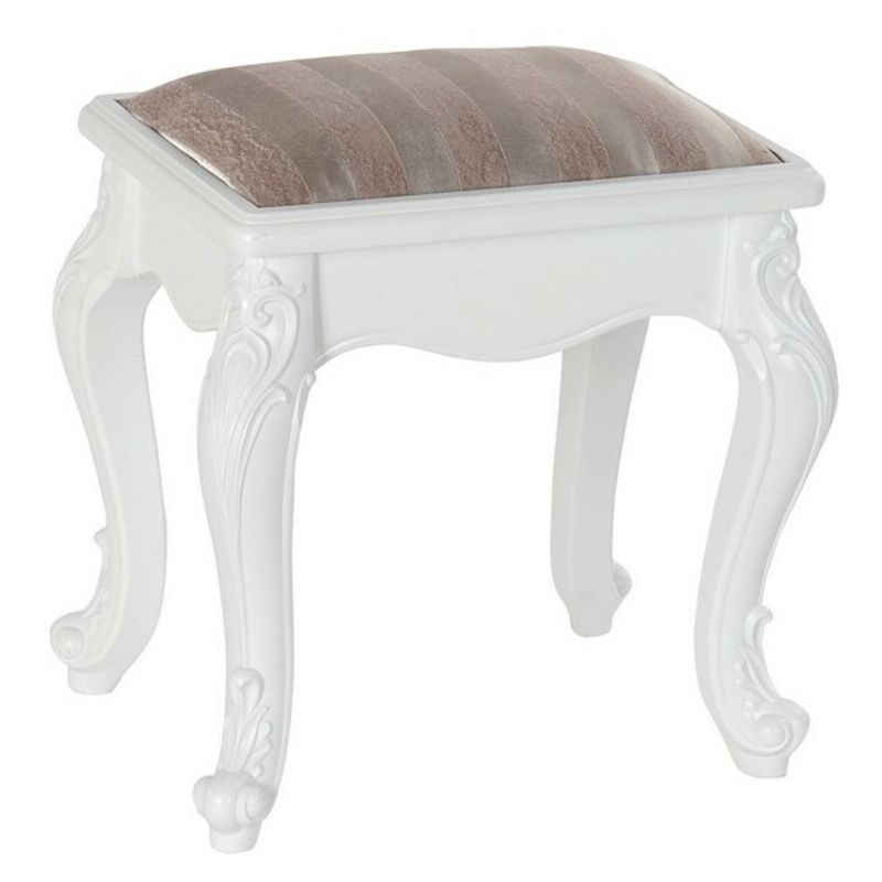 

Reposapiés DKD Home Decor Poliéster PVC Tradicional Madera MDF (42 x 33 x 45 cm)