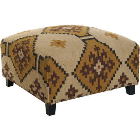 Reposapies Lana Algodon 80X80X42 Kilim