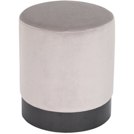 Reposapies Poliester 35X35X40 Gris Claro MB206591