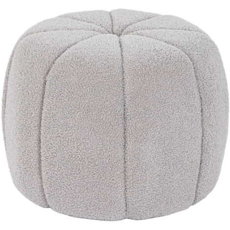 Reposapies Poliester 50X50X38 Borreguito Gris