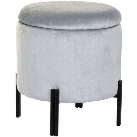 Reposapies Poliester Metal 44X44X42 Tapa