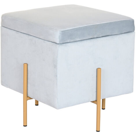 Reposapies Poliester Metal 45X45X45 Tapa MB203018