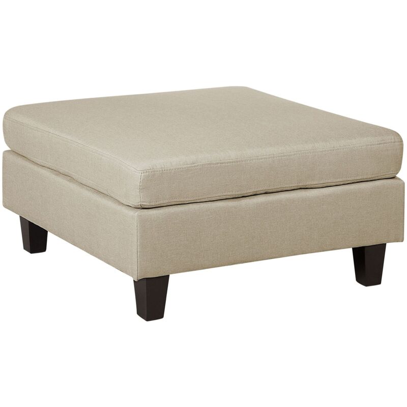 

Reposapiés tapizado beige FEVIK
