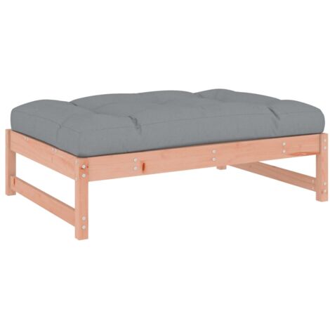Repose-pied de jardin,Tabouret de jardin 120x80 cm massif de douglas CFW12762