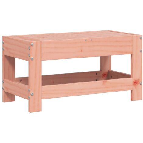 Repose-pied de jardin，Tabouret  de jardin 62x30x32 cm bois massif de douglas CFW56991
