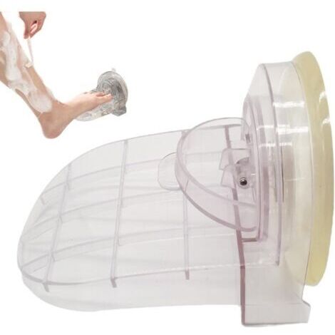 Repose-Pieds à Ventouse,Repose-Pieds pour Salle de Bain - Repose-Pieds pour Salle de Bain, Douche, Rasage, Aide aux Jambes, sans perçage, Accessoire de Douche à Domicile