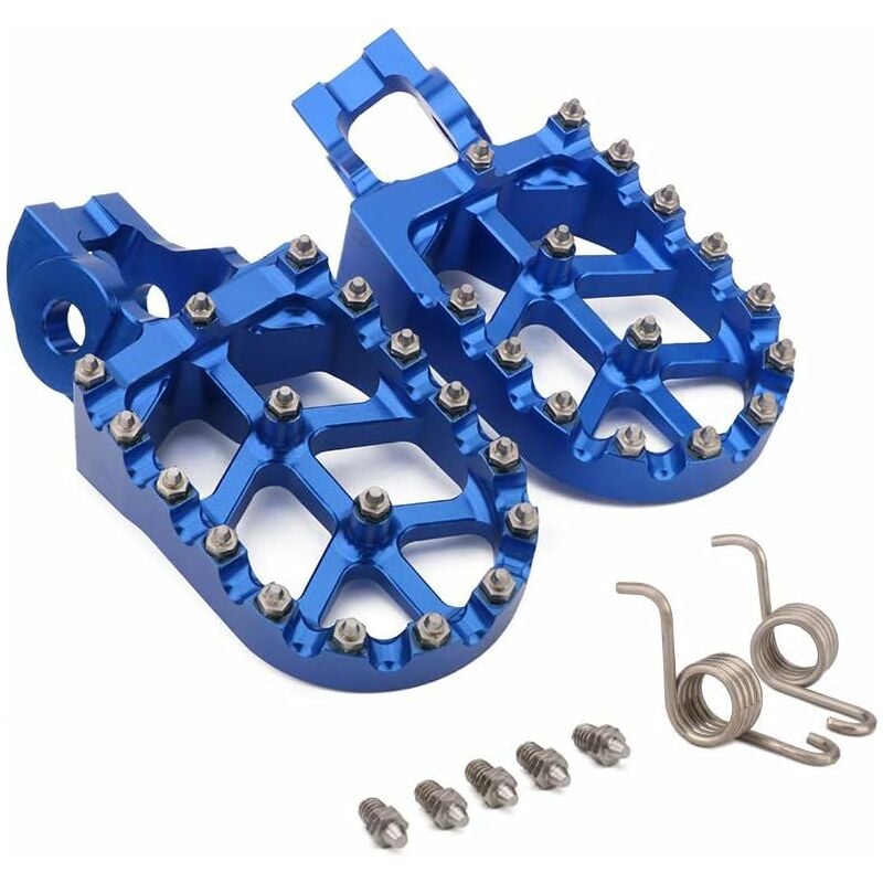 Ersandy - Repose-pieds cnc mx pour moto tc 85 125 250 fc fe 350 450 501 te fs tx fx 85 125 150 250 300 350 450 500 sx xc-w sx-f xc-f exc-f sx-f exc-f