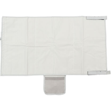 Repose-pieds d'avion pour enfants, portable et pliable, installation facile, sangle en nylon réglable, prolongateur de siège gris