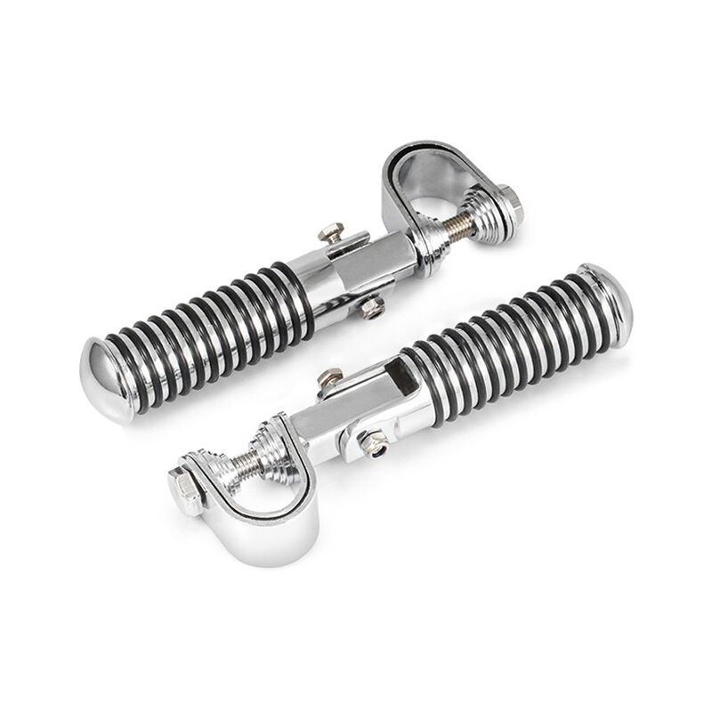 Shining House - Repose-Pieds de Moto, Repose-Pieds à Pince, Support de Repose Pieds pour Remplacement de Barre de Protection de Barre de Protection