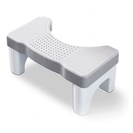 repose-pieds de toilette portable en plastique –Pliable, convient aux adultes et aux enfants.