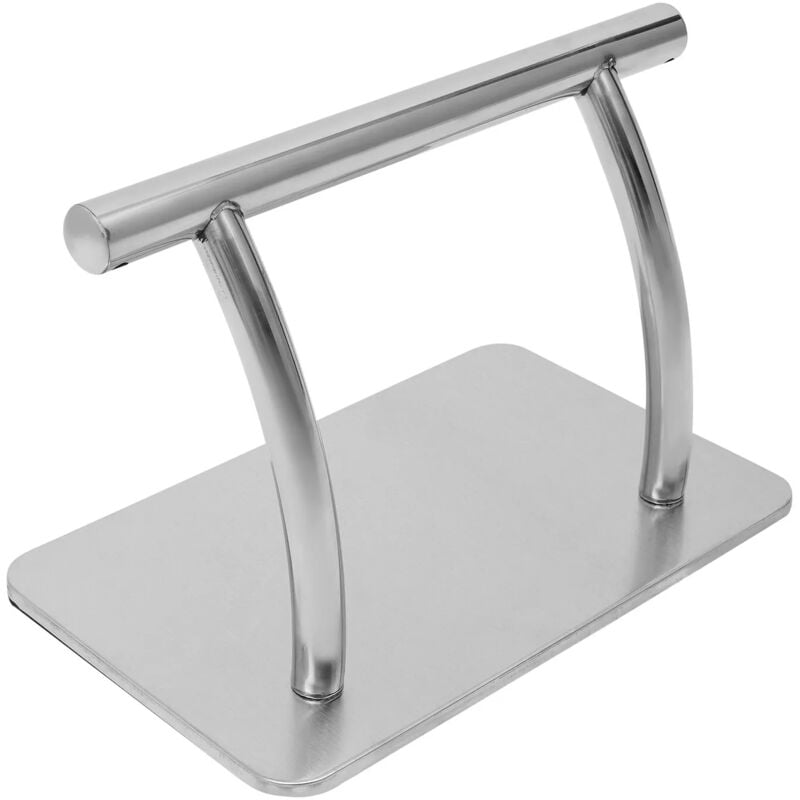 Repose-pieds en acier inoxydable pour salon de coiffure - Repose-pieds en acier inoxydable