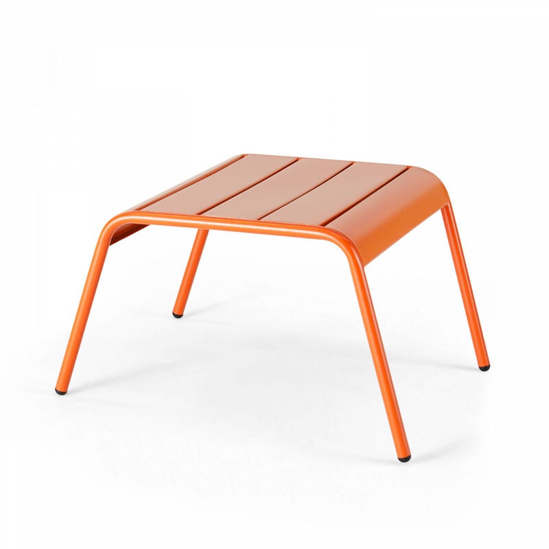 Repose pied en métal orange - Palavas