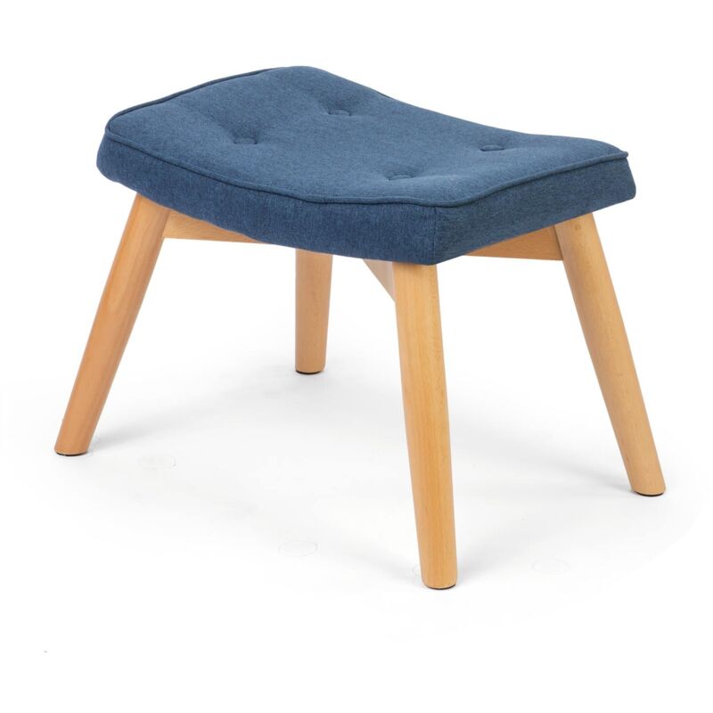 Repose-pieds pour le fauteuil bleu Norse Sofatel