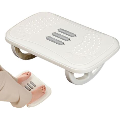 Repose-Pieds Sous Bureau  Tabouret Ergonomique à Bascule pour Chaise,Détente Jambes Mobile Appui Pieds Pour Mobilier Multiusage