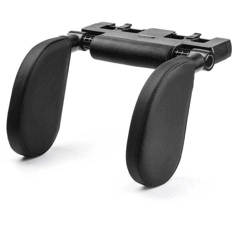 Gabrielle Repose Tete Voiture, Cale Tete Enfant Voiture, Rotation à 360 ° Appuie Tete Voiture Réglable avec Mousse à Mémoire de Forme Douce - pour