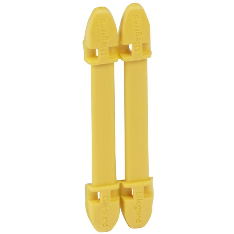 Legrand - 100 Supports 7 Repéres Jaunes 038454