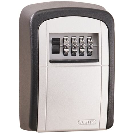 Reprogrammable Key Safe Box by ABUS – Wall-Mounted Key Storage for Up to 7 Keys with Unauthorized Access Protection