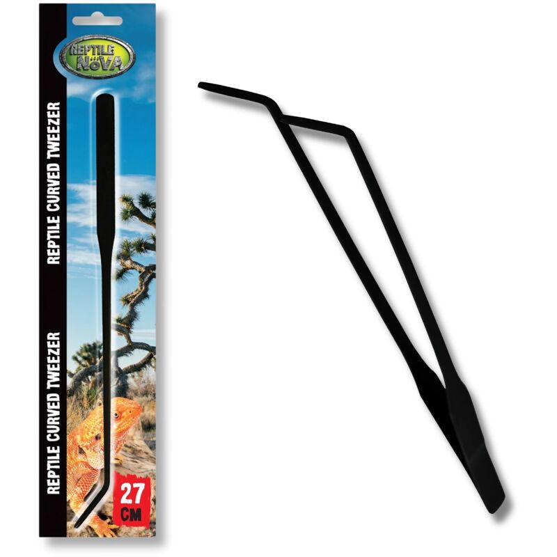 Reptile Nova Reptile Gebogene Pinzette – Gebogene Pinzette 27 Cm